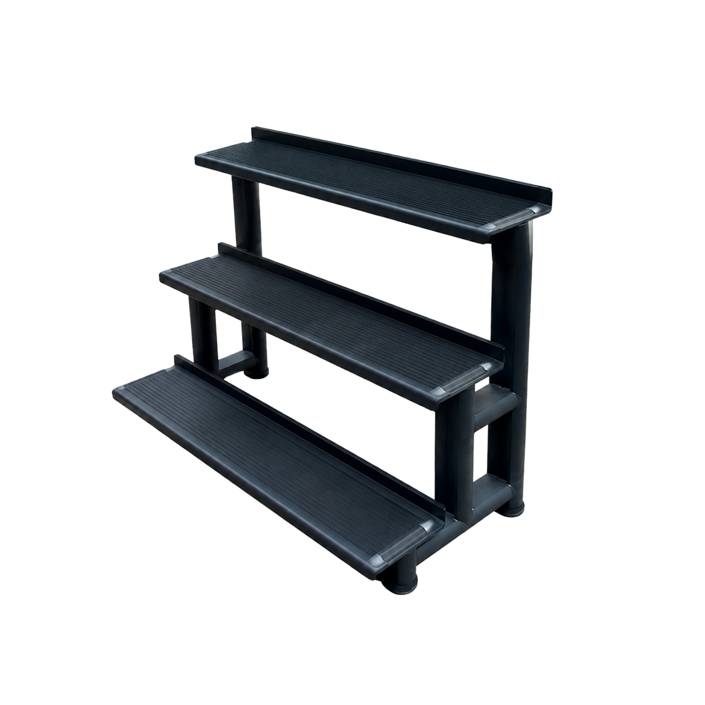 RACK DE TRES NIVELES PARA KETTLEBELLS