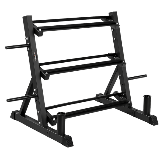 RACK PARA MANCUERNAS, DISCOS Y BARRA