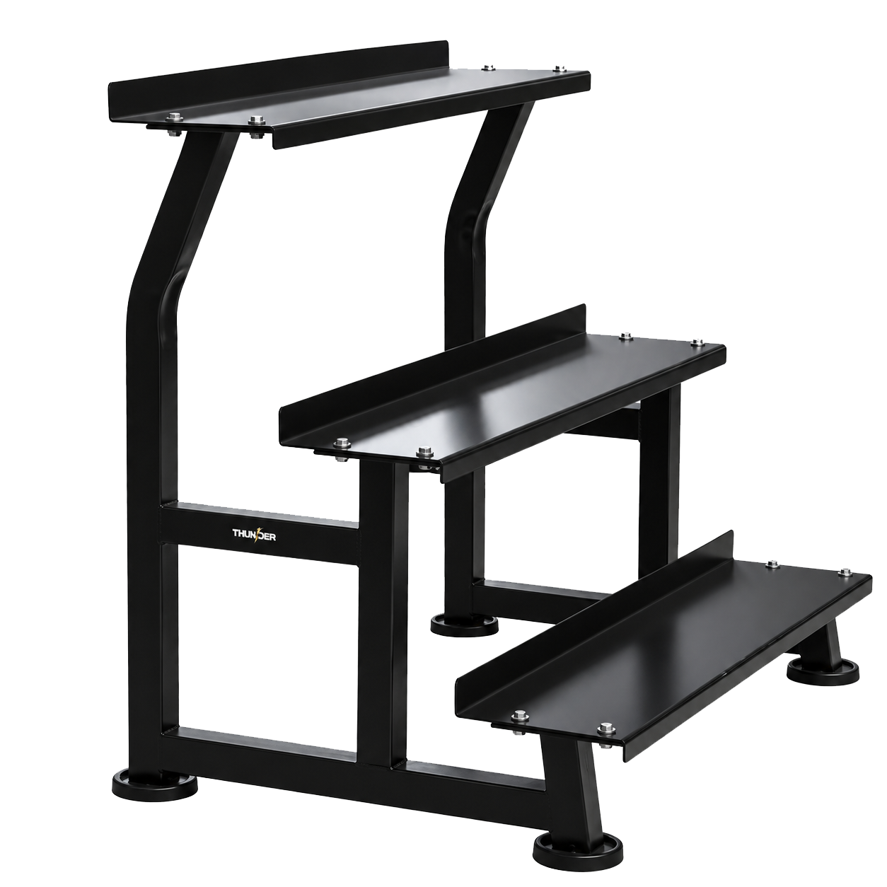 RACK DE TRES NIVELES PARA KETTLEBELLS